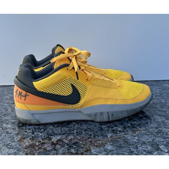 Nike Ja 1 Laser Orange Wet Cement Basketball Shoes FV1281-800 Mens 13 main image 8